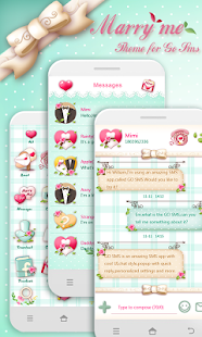 GO SMS PRO MARRY ME THEME(圖1)-速報App