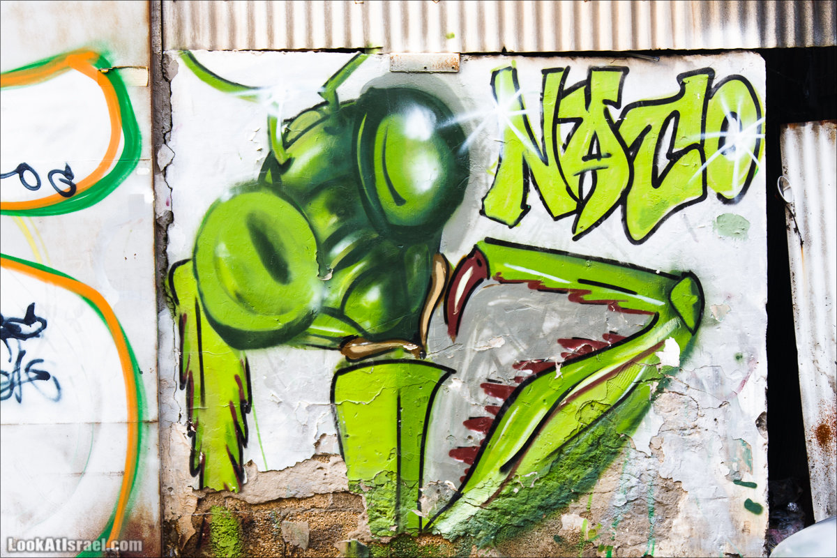 LookAtIsrael.com - Фото путешествия по Израилю | Граффити Тель Авива - стены говорят | Tel Aviv street art