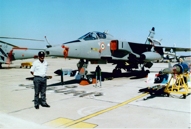 Indian Air Force [IAF] SEPECAT Jaguar Fighter Aircraft [static display]