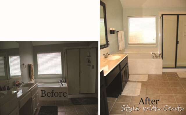 master bathroom oil rubbed bronze renovation before after2
