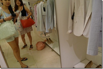 Zara red bag spotted!!