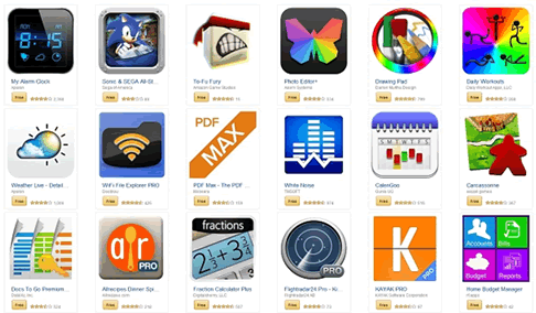 Amazon regala 30 apps para Android