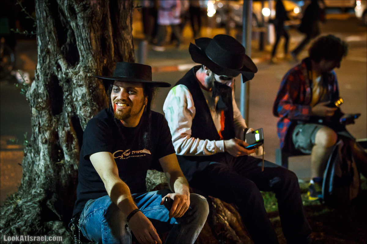 LookAtIsrael.com - Парад зомби в Тель Авиве | Zombie walk TLV, Tel Aviv 2015 |  מצעד זומבים בתל אביב, צעדת הזומבים, זומבי ווק