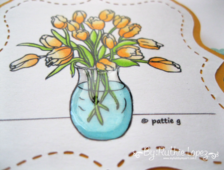 Patties Creations - Tulips vase - Ruthie Lopez - Charmeleon 3
