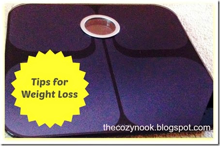 Tips for Weight Loss - The Cozy Nook