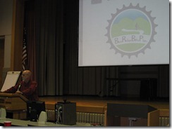 Zeke addresses Blue Ridge Bike Plan participants