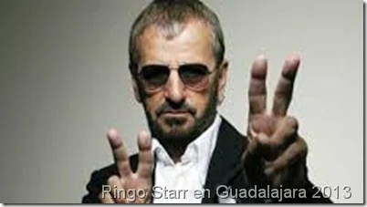 Cantante Ringo Starr en Guadalajara