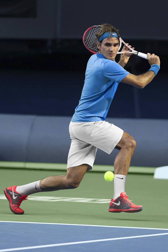 Polo Nike Tennis Roger Federer US Open 2010 - Taille L, Occasion Très Bon État