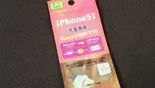 iPhone 5 対応充電専用 Micro USB 変換アダプタ