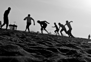 In life, as in football, you won't go far unless you know where the goalposts are - Arnold H. Glasow by Shridhar Devalla -  