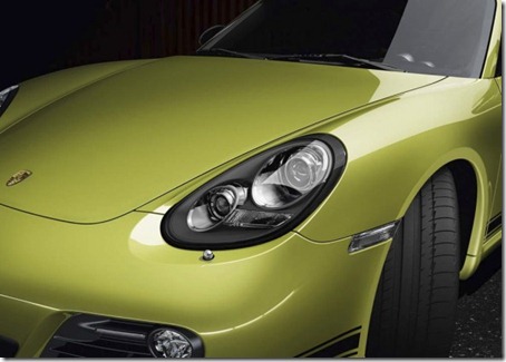 2012-Porsche-Cayman-R-Black-framed-Headlights