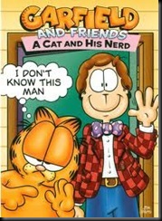 Garfield a cat and his nerd