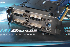 Galaxy GeForce GTX 550 Ti Display4 Graphics Card Pictured