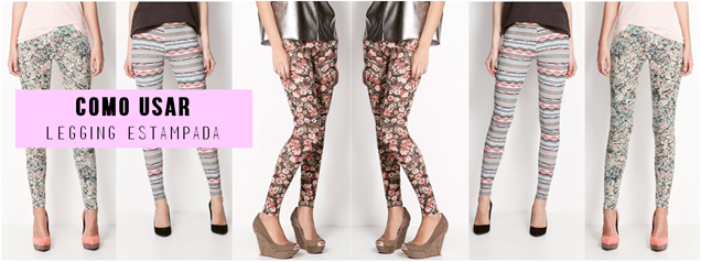 legging estampada como usar legging estampada como usar