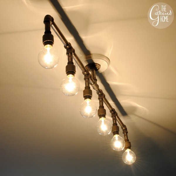 How To Make A Fabulous Plumbing Pipe Light Fixture Diy Plumbing Pipe Light Fixture