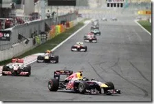 Vettel precede Hamilton nel gran premio della Corea 2011