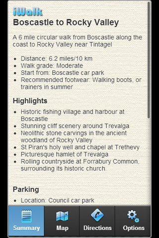 【免費旅遊App】iWalk Boscastle - Rocky Valley-APP點子