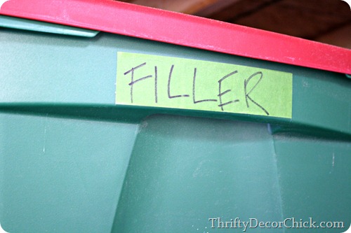 labeling bins with frogtape