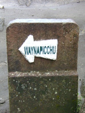 Caminho para Wayna Picchu