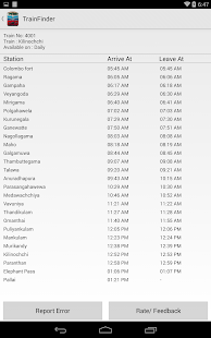 Train Finder - Sri Lanka (New) Screenshots 0