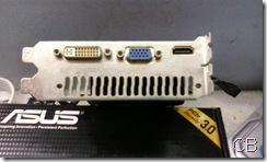 PCI'e model with additional ports for monitor connections