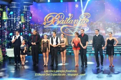 Las cinco parejas finalistas.jpg