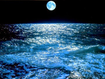 Landscapes-Moon-over-Sea