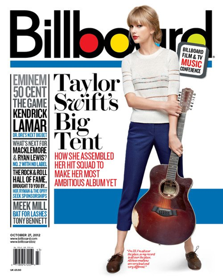 Taylor Swift covers Billboard magazine