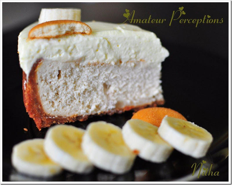 Banana Cream Cheese Cake 2