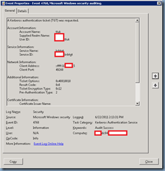 Terence Luk Events Logged On An Active Directory Domain Controller When A User Supplies A Bad Password