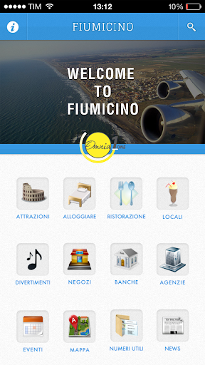 WELCOME TO FIUMICINO ITALY