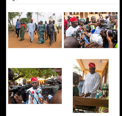 PHOTOS: Ambode Accredited At His Polling Unit 5
