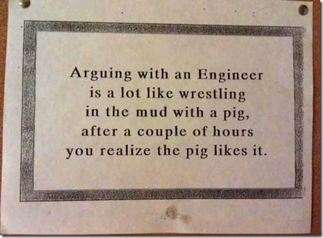 engineer pig wrestling