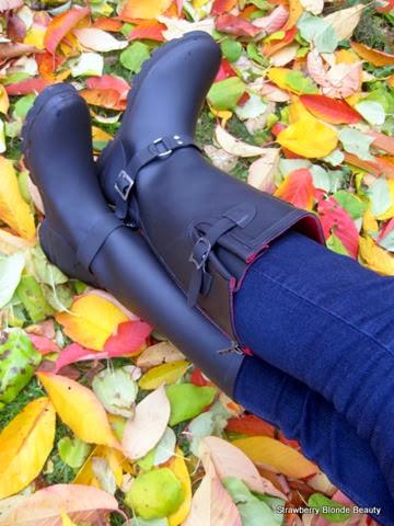 Black biker wellies sale