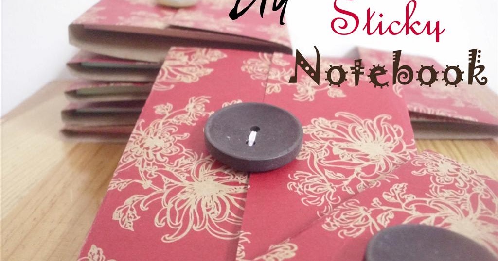 The Do-It-Yourself Mom: DIY Post-it or Sticky Notebook Holder