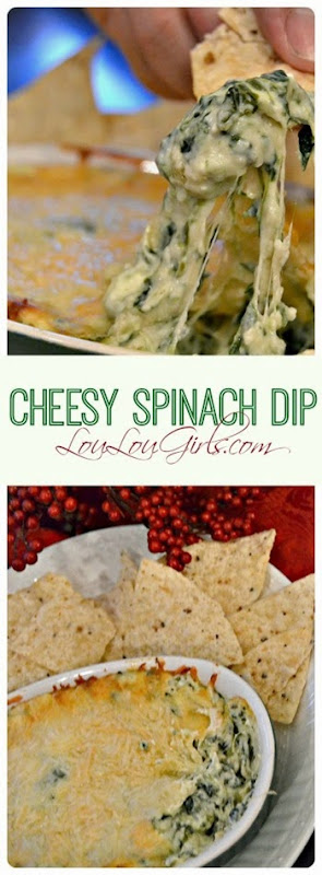 Cheesy Spinach Dip Recipe
