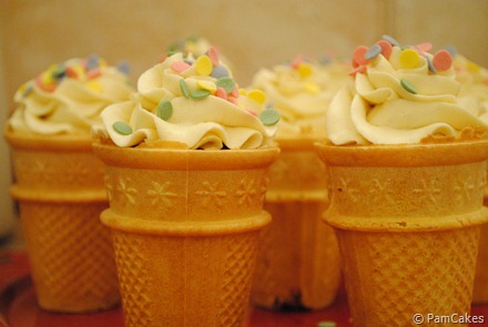 Cupcakes de helado