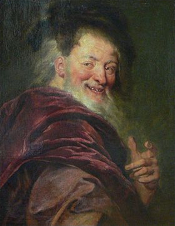 Antoine Coypel, Portrait de Démocrite
