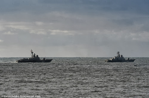 "Запад-2013": Высадка на побережье