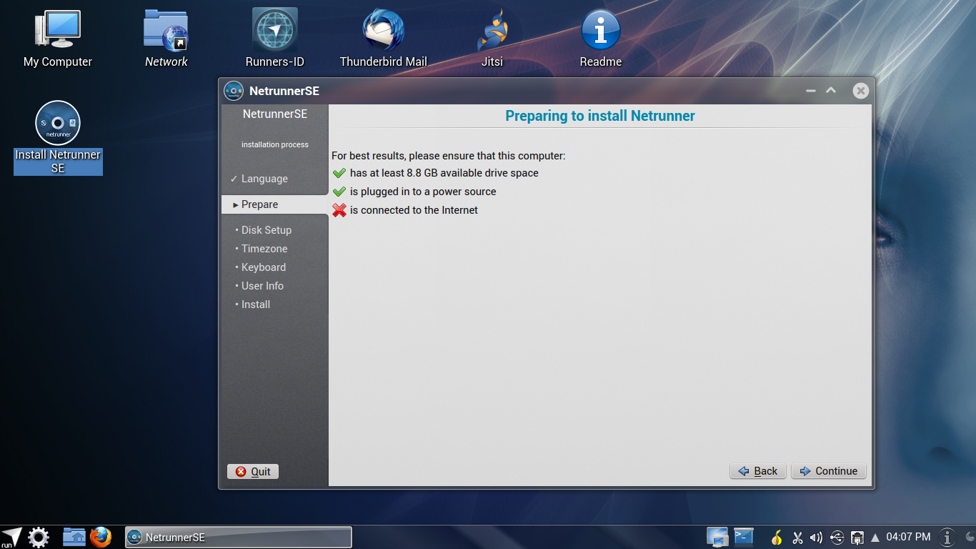 Darbar linux : Netrunner 13.06