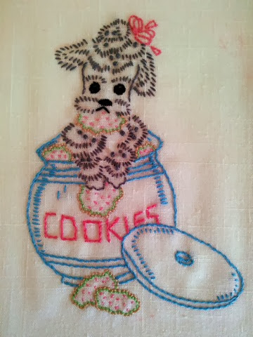 embroidery poodle
