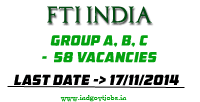 FTI-India-Jobs-2014