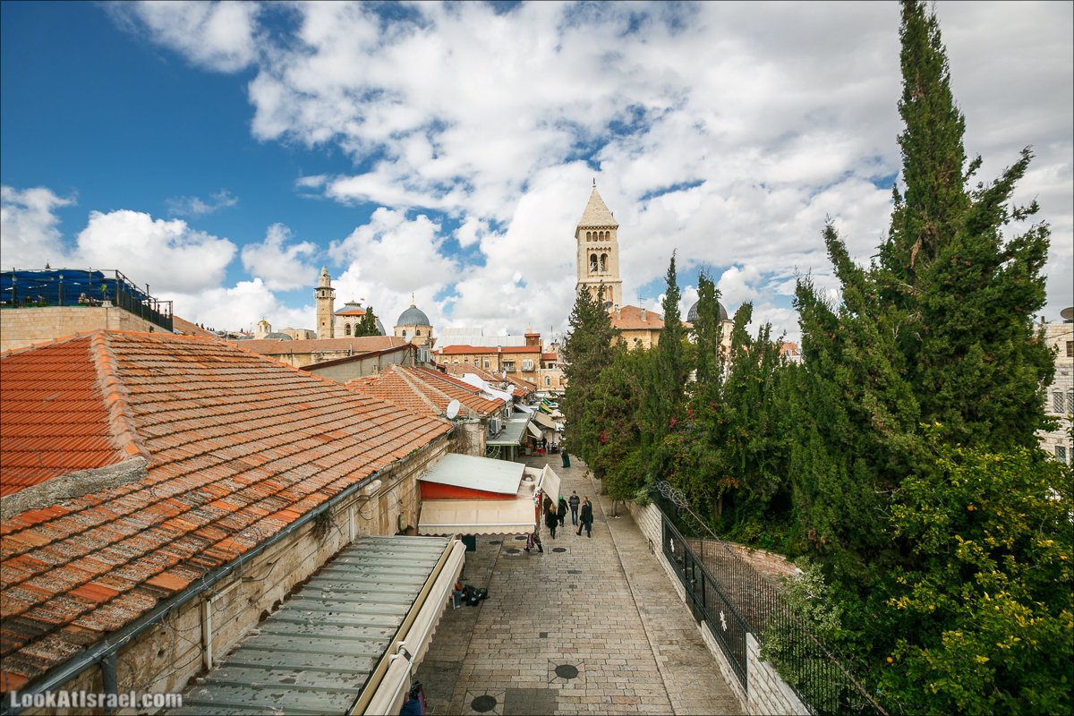 LookAtIsrael.com - Прогулка по крышам Иерусалима | Jerusalem roofs | על גגות ירושלים