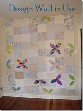 Quilters design wall