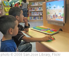 'Children using the computer.' photo (c) 2008, San Jose Library - license: http://creativecommons.org/licenses/by-sa/2.0/