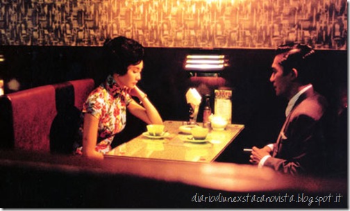in the mood for love at restaurant