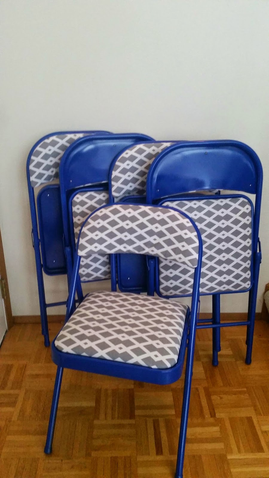 Encore DIY Metal Folding Chairs Face Lift!