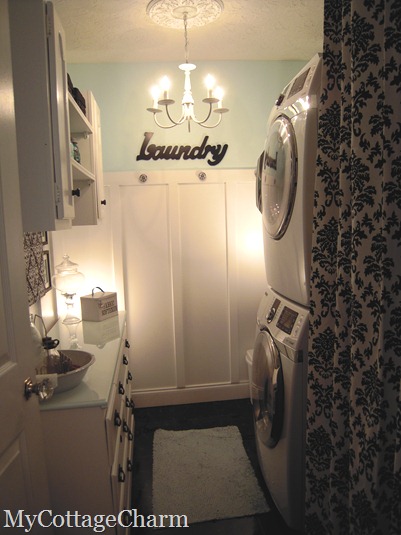 My Cottage Charm: How to decorate a Laundry Room..The BIG Reveal!!