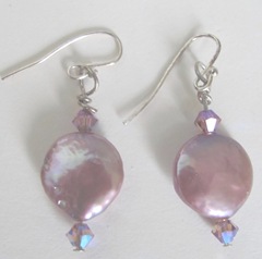 earrings mauve pearls w crystals bloggiveaway 6