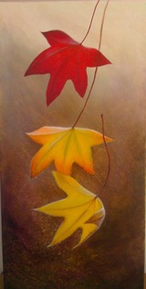 fall leaves painting